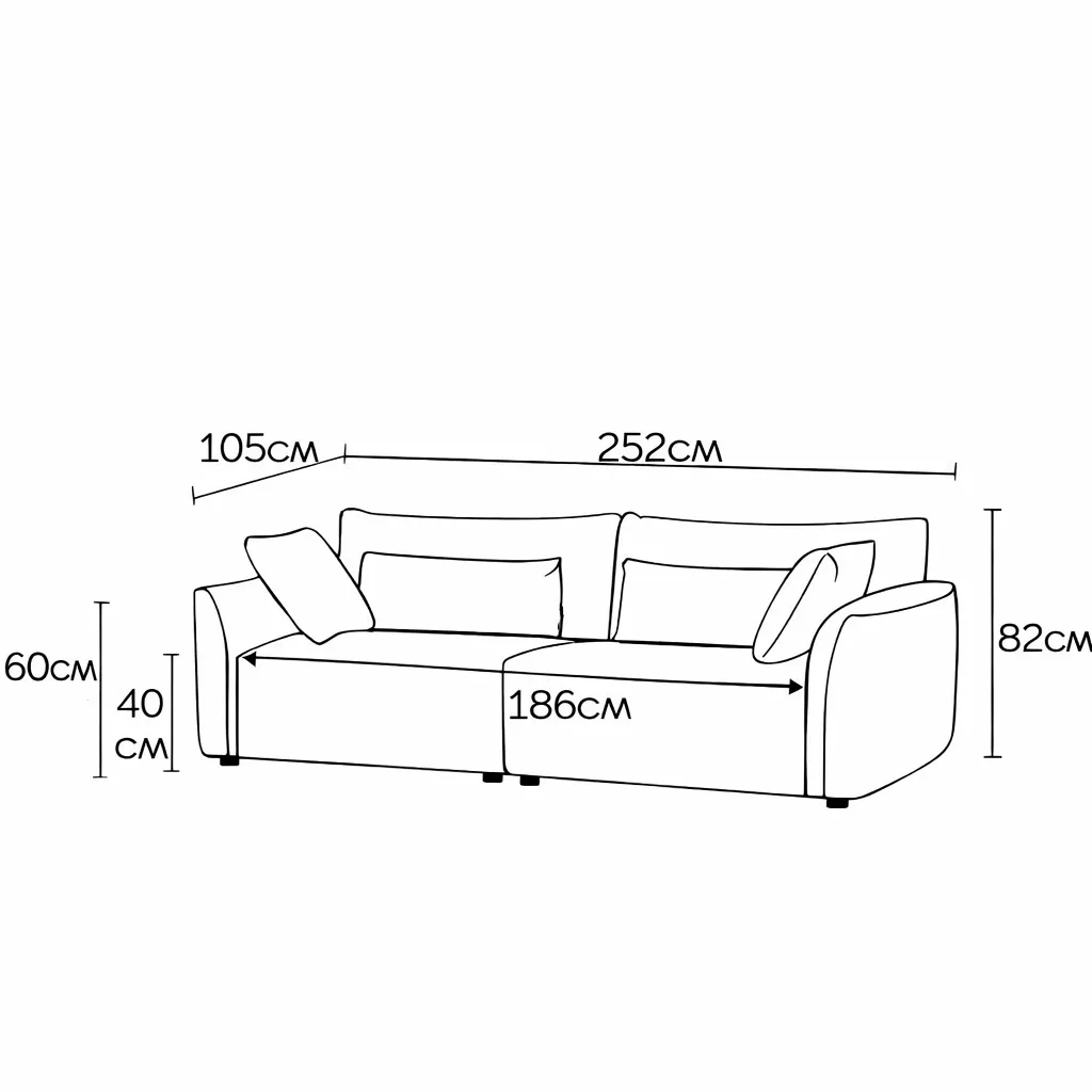 Фактические размеры - фото 1