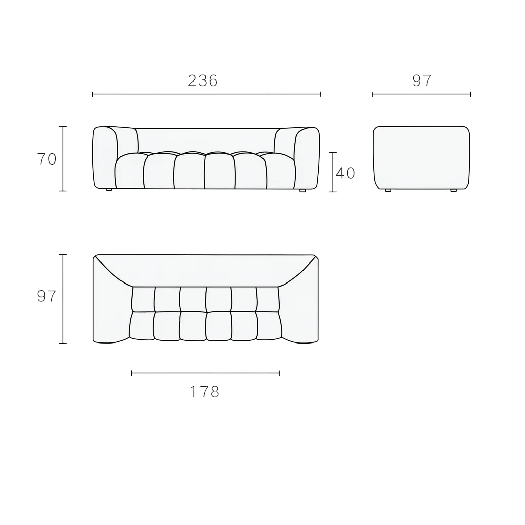 Фактические размеры - фото 1