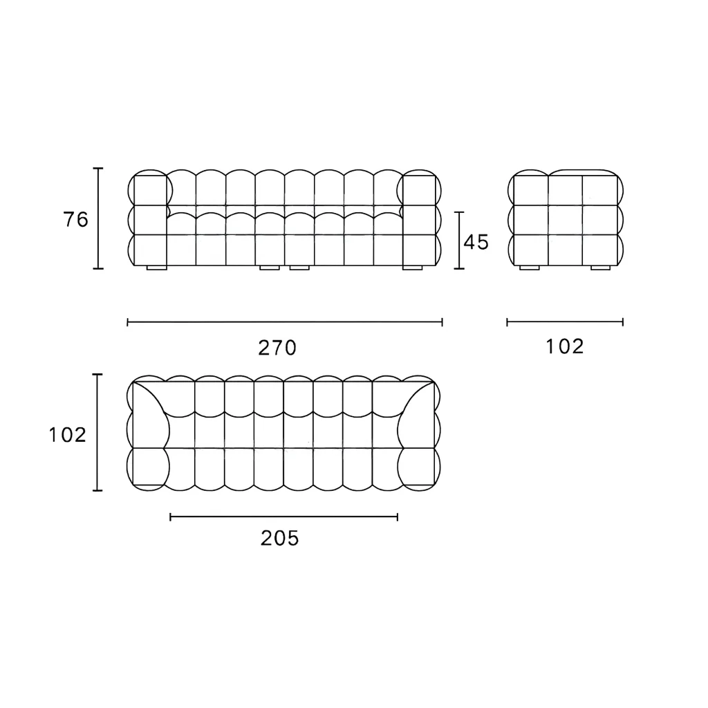 Фактические размеры - фото 1
