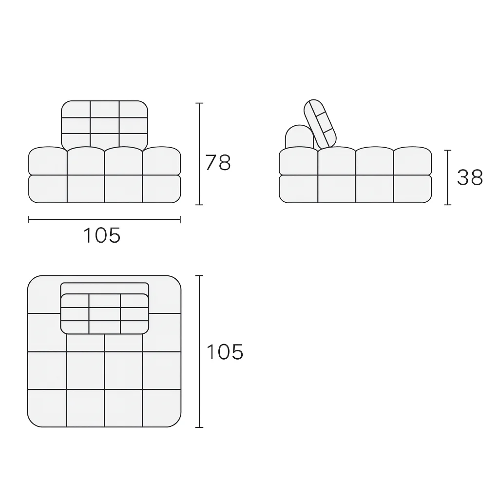 Фактические размеры - фото 1