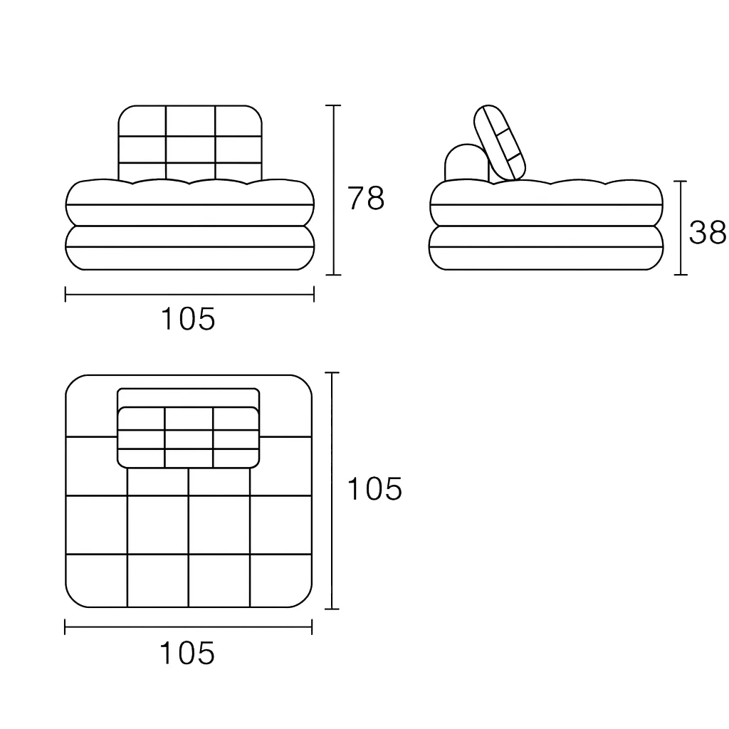 Фактические размеры - фото 1