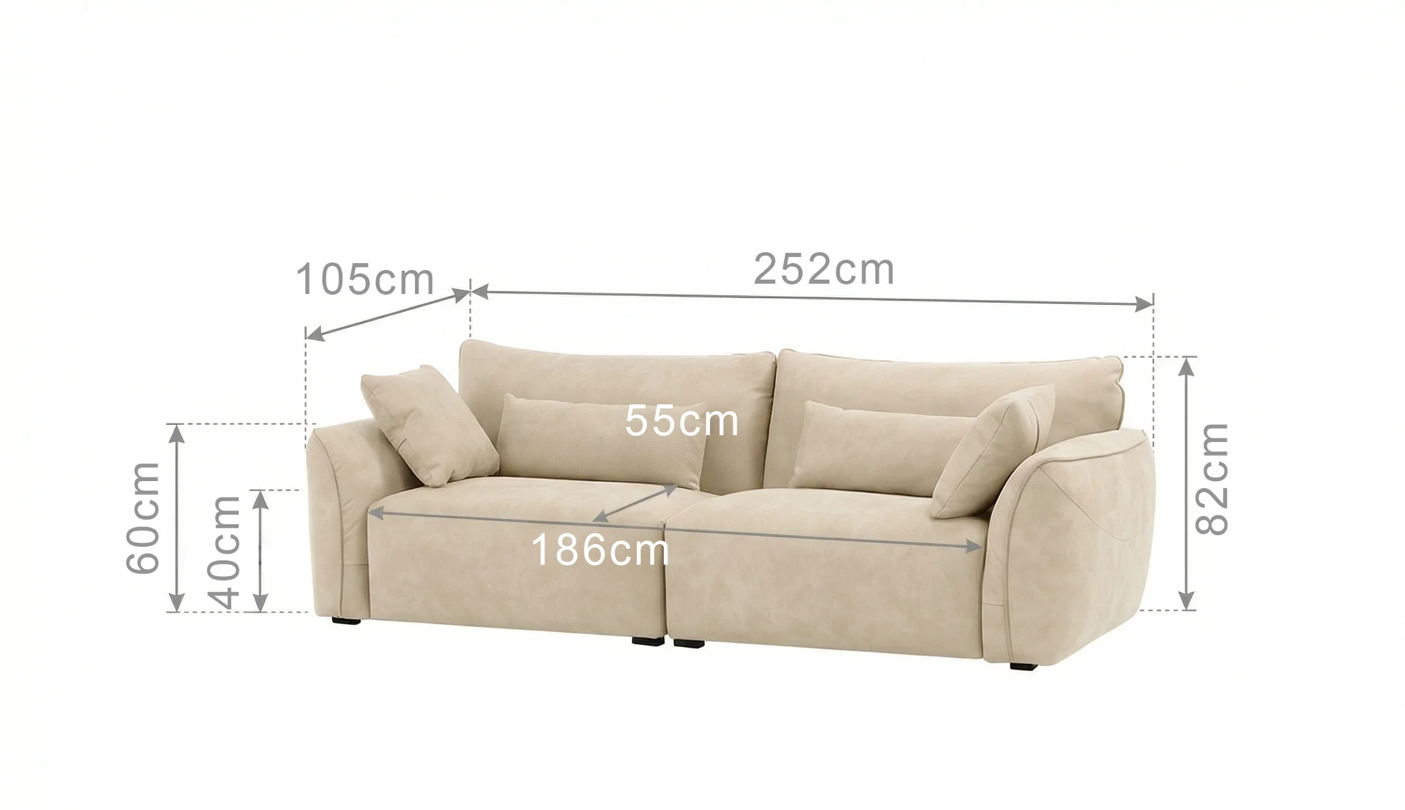 Фактические размеры - фото 1