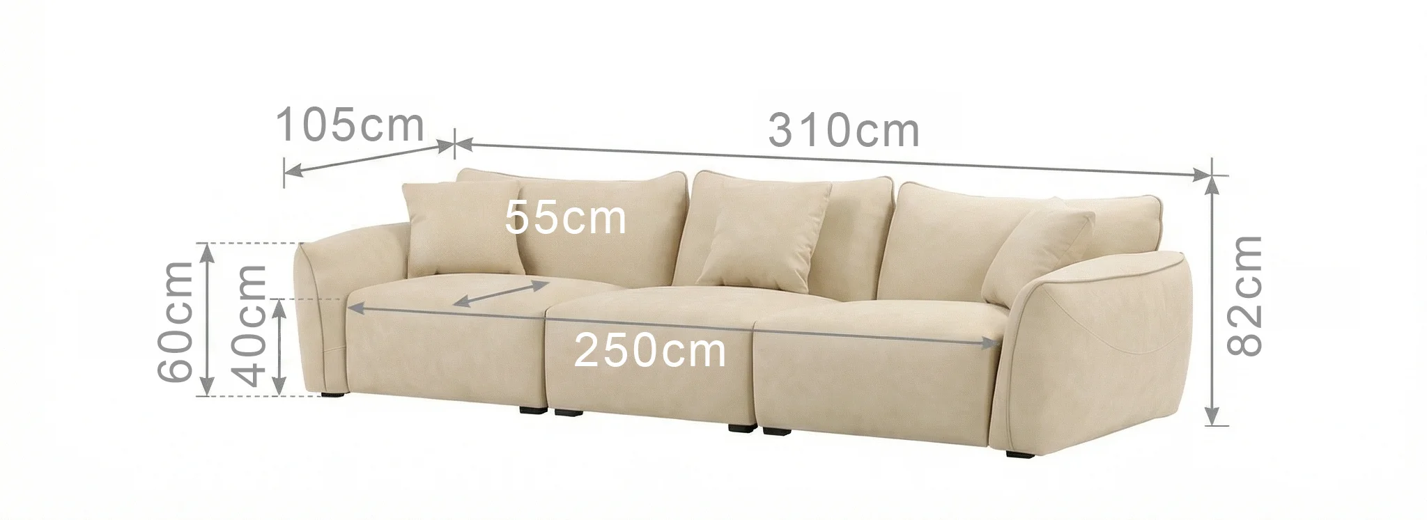 Фактические размеры - фото 1