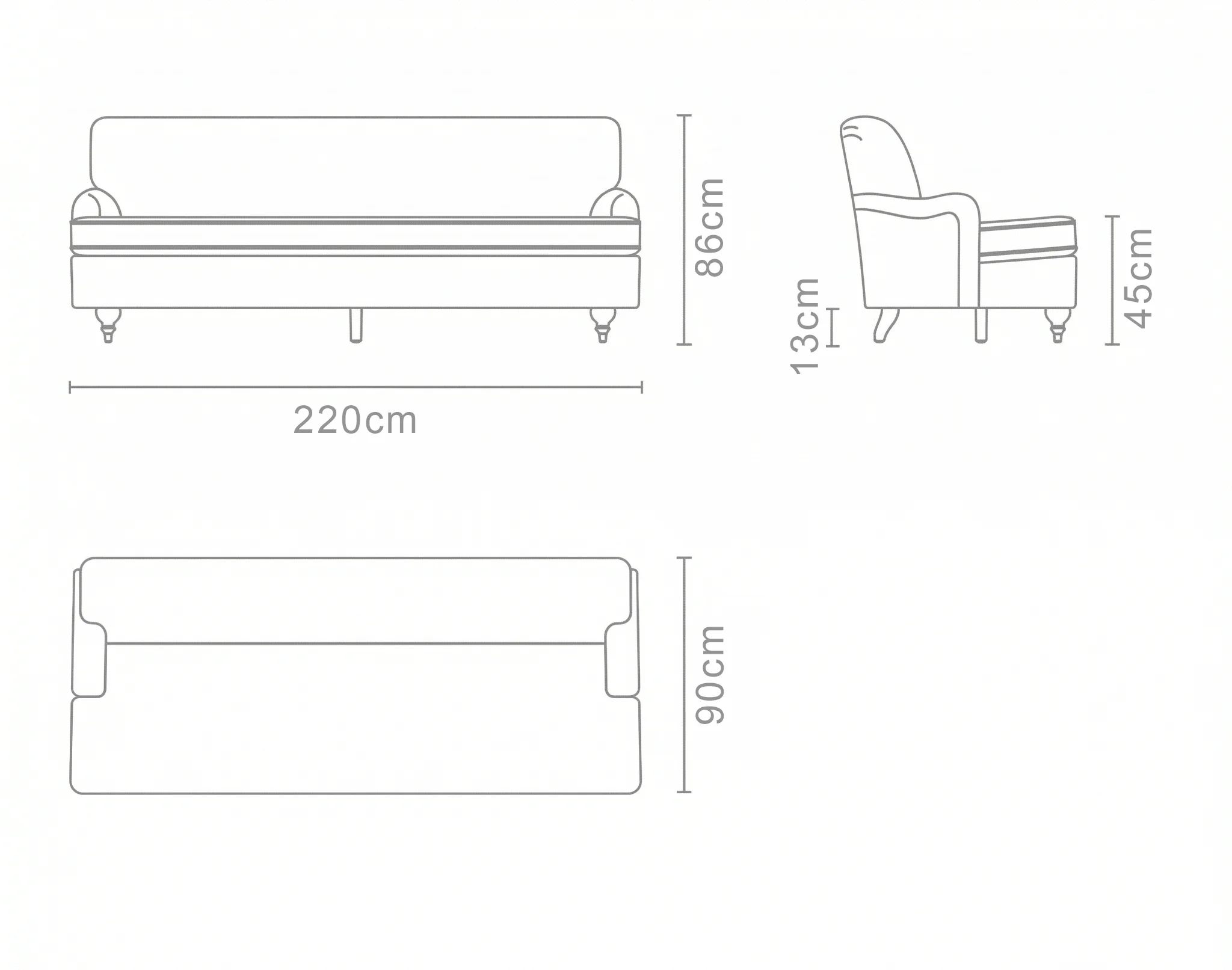 Фактические размеры - фото 1