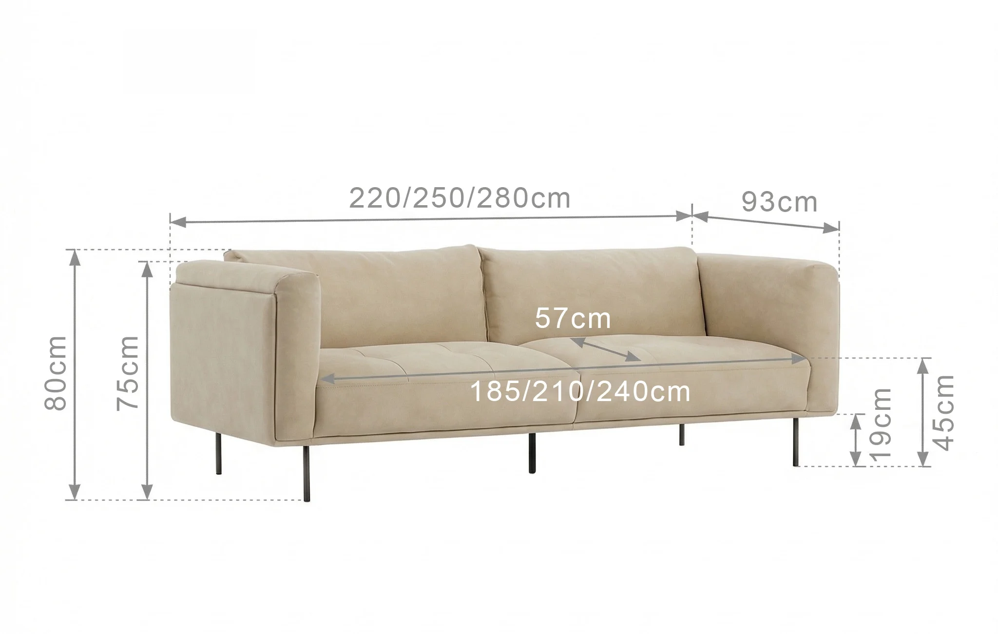 Фактические размеры - фото 1