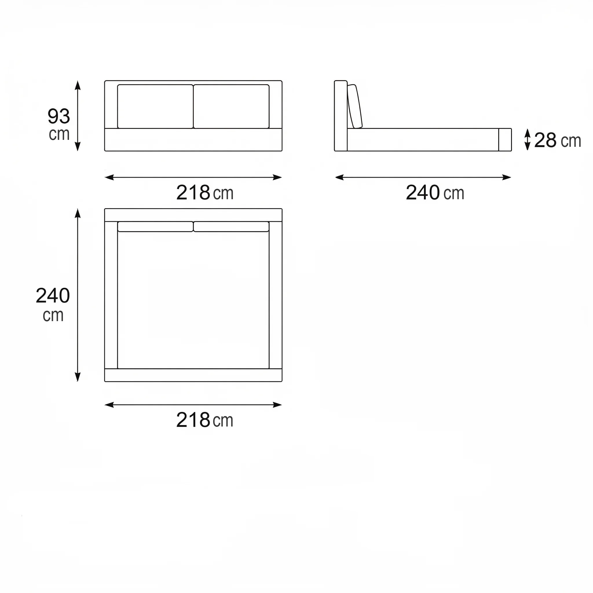 Фактические размеры - фото 1