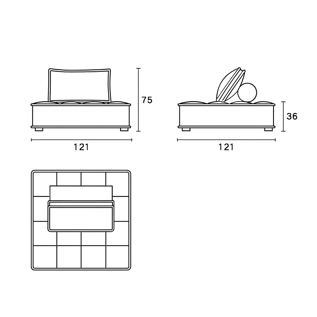 Фактические размеры - фото 1