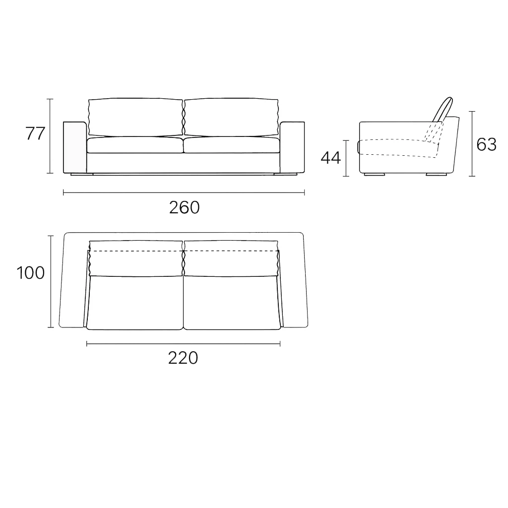 Фактические размеры - фото 1