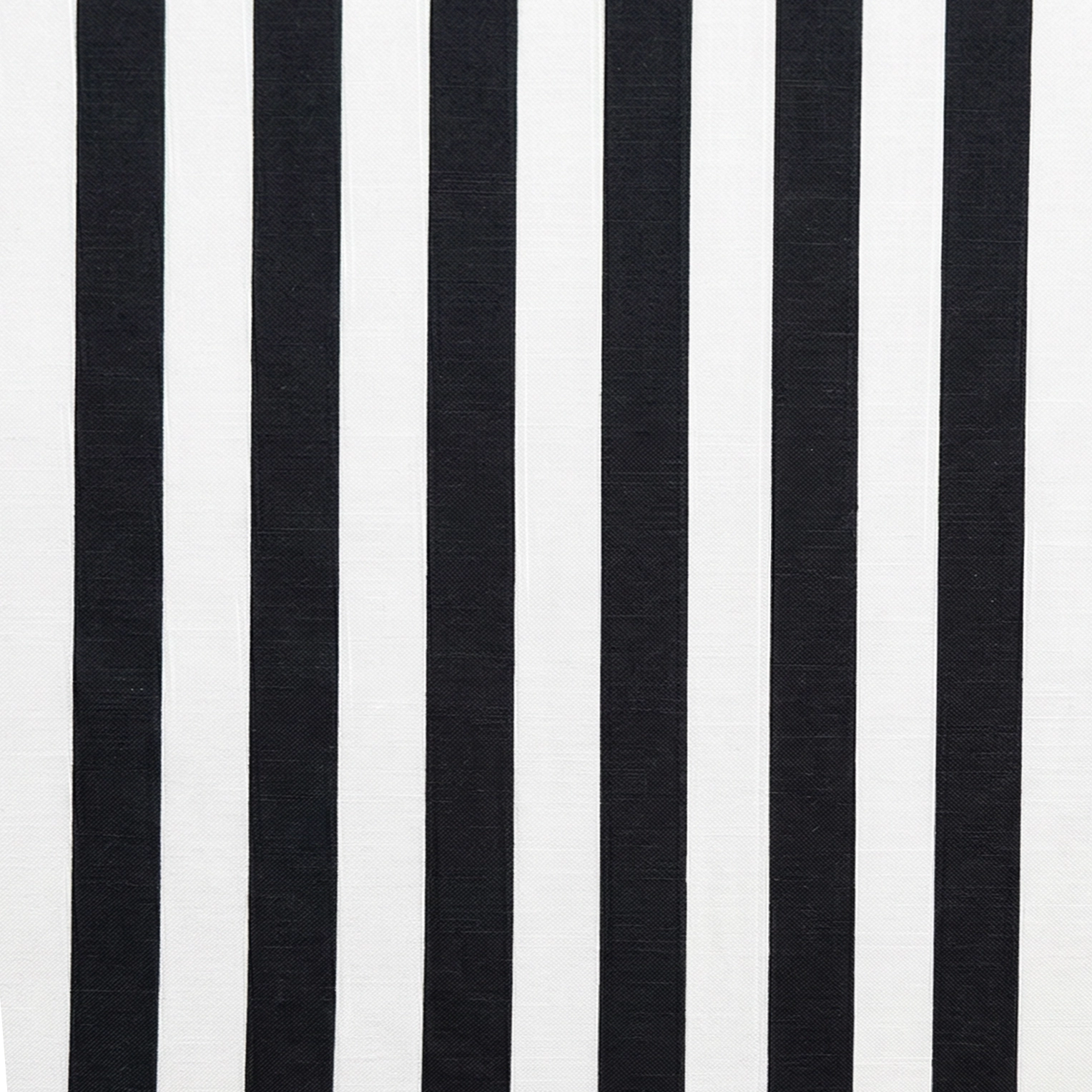 Льняно-хлопковая ткань, Чёрно-белая полоска