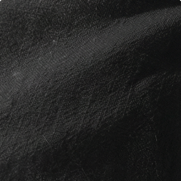 Льняно-хлопковая ткань, Чёрный